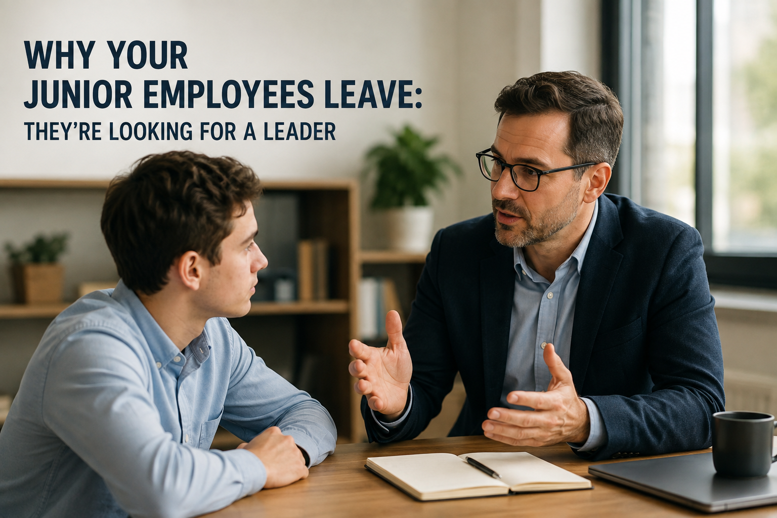 Why Your Junior Employees Leave: They're Looking for a Leader