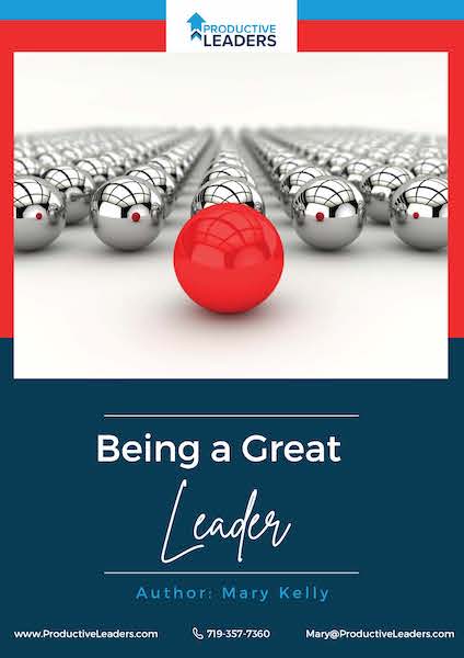 being a great leader